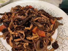 干煸鹿茸菌-燕风楼烤鸭店(建设总店)