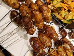 烤蚕蛹-白玉串城(南六中路店)