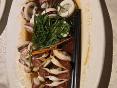 葱油淋小鱿鱼-富黎华海鲜大酒楼(正大广场店)