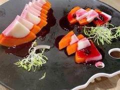 蓝莓木瓜酸奶-味莊·青岛菜(云霄路店)