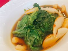 捞汁鲜虾豌豆尖-功德林素菜饭庄(前门店)