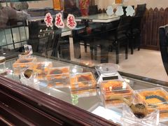 面包甜点陈列柜-福禄财东北菜(珠江帝景店)