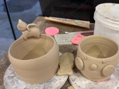 -馆陶手作坊DIY·陶艺·石塑粘土·石膏娃娃(车陂店)