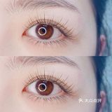 做的蒲公英款睫毛 达到了理想效果 很满意！