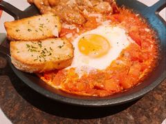 浅夏烤鸡排摩洛哥式蛋Shakshuka-必胜客(上海新南方商城PH店)