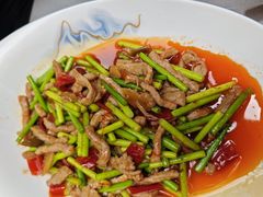 蒜薹肉丝-秦二哥格格(高笋塘店)