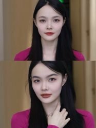 点击看大图 -杨益美学·野生眉半永久纹眉发际线