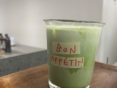 香草抹茶拿铁-野鸽子咖啡(中航店)