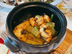 凉瓜豉味海鳗煲-宝丽轩中餐厅BAOLIXUAN