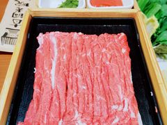 大刀鲜切土黄牛腱芯-古铜老院铜锅涮肉·清真(双井店)