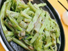 啫啫虾酱通菜梗-肥姐美食(同福中路店)
