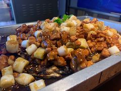 宫保鸡丁烤鱼（清江鱼/斤）-锦尚阁烤鱼(望京新荟城店)