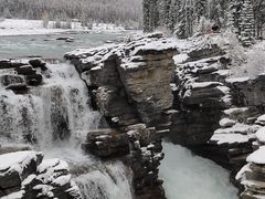 -阿萨巴斯卡瀑布观景点