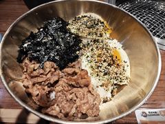 -明洞阿姨·韩式酱蟹烤肉·创意料理(三元桥店)