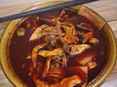 麻辣豆皮蘑菇(纯菜)-老字号杨坡红油米线腊汁肉夹馍(东四道巷店)