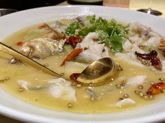 花间青椒鱼-丝路金桃·新疆菜(徐汇店)