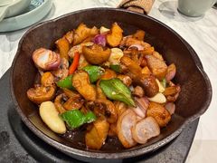 傣味香烤菌菇-云海肴云南菜·蒸汽石锅鱼(新奥店)