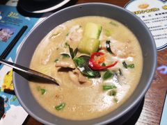 中部绿咖喱鸡肉-帕蓝·暹罗料理(曲阳店)