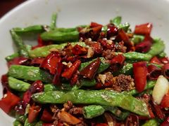 干煸四季豆-湘菜时代风味餐厅