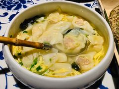 鸡汤鲜虾小馄炖-绿茶餐厅(乐峰广场店)