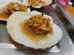 蒜蓉焗扇贝（熟蒜）3个-炒豆合作社(东四总店)
