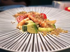 牛油果藜麦有机沙拉-蜜桃花开·中西融合菜E&W(南长街店)