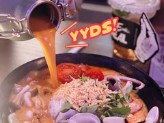 泰式冬阴功汤海鲜泡饭-黑手制面·Gentle Pasta(国金天地店)