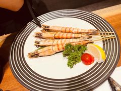 盐烤大明虾-九井澤精致料理(金茂店)