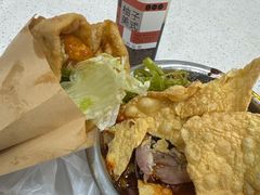 -小红车炸蛋葱油饼
