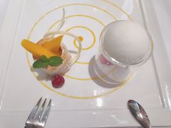 法式芒果拿破仑佐椰香冰激凌-王品牛排(帝壹城店)
