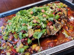农家烤黔鱼-万重锦·人文川菜馆(骡马市店)