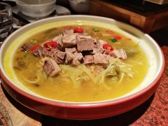 酸汤牛腩煲-绿茶餐厅(华联万柳店)