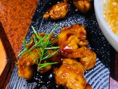 雪花糖醋里脊-绿茶餐厅(华联万柳店)