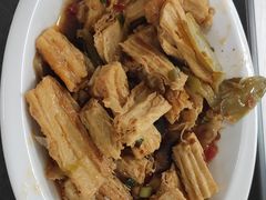 炒腐竹-深圳大学城荔园一食堂(校园路)