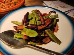 茄子炒豆角-老阿爸鲜鱼土菜(昆山花桥店)