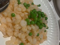 手剥河虾仁小豌豆-玫瑰厅上海菜(兴国路店)