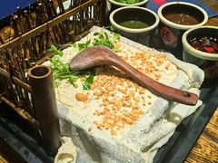 石磨清水豆花-百花人家(门城水岸店)
