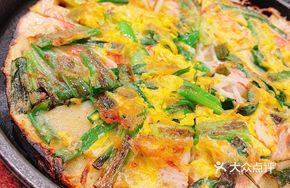 Seafood Cheese Scallion Pancake