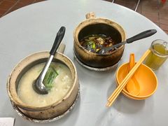 -长城砂煲田鸡粥