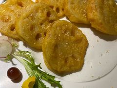 白洋淀虾肉藕饼-小放牛炒菜馆(裕华万达店)