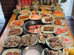 -釜御山海鲜烤肉火锅自助(新城市中心店)