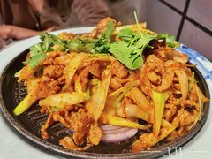 炙子羊肉-柿合缘新京菜(国金中心商场店)