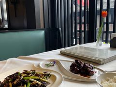 葱爆鸡枞菌-民国红公馆·秦淮八艳(夫子庙店)