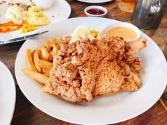 炸雞排套餐-WOW WOW WEST Sibu