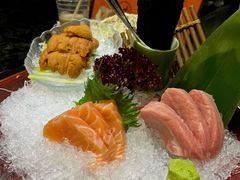 三文鱼刺身-财神日本料理(广州街总店)