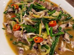 鲜鱿鱼炒韭菜-福建美食城(老君堂店)