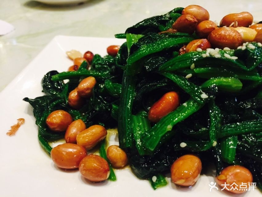 思田坊粗粮私家菜(欧亚卖场店)老醋菠菜图片 - 第83张