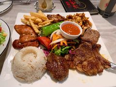 宫廷烤肉拼盘-伊斯坦布尔土耳其清真咖啡餐厅