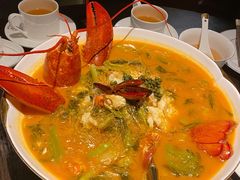 老坛酸菜烧波士顿龙虾-甄御•海鲜新青岛菜(麦岛店)