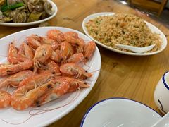 姜葱炒花甲-明记海鲜大排档(巽寮湾店)
